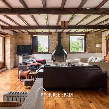 Myhousespain - Argueero, Con Piscina Сasa de vacaciones