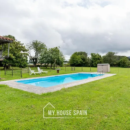 Feriehus Myhousespain - Argueero, Con Piscina Argüero