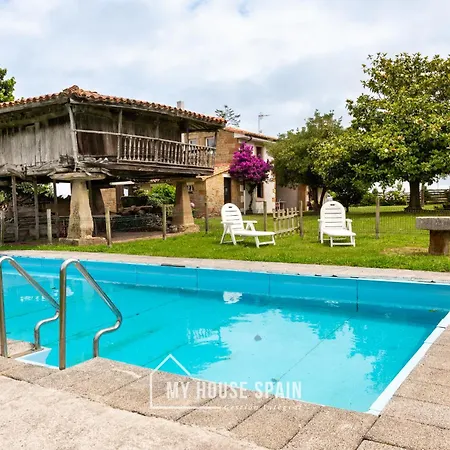 Feriehus Myhousespain - Argueero, Con Piscina *