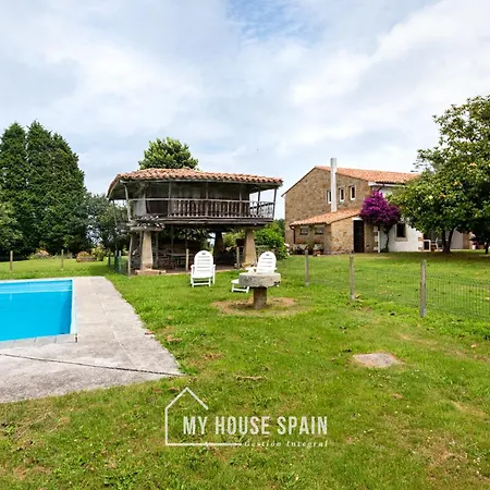 Myhousespain - Argueero, Con Piscina Сasa de vacaciones Argüero